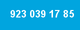 923 039 17 85 923 039 17 85